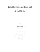 Constitutive surveillance and social media