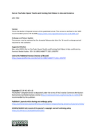 Out on YouTube: Queer Youths and Coming Out Videos in Asia and America