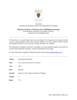 Voice and the Postmodern Condition