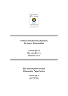 Partner selection mechanisms for agent cooperation