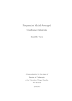 Frequentist Model-Averaged Confidence Intervals