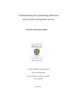 Understanding and quantifying adherence and its link to therapeutic success