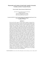 Biogeography and evolution of South Pacific topshells (Gastropoda, Trochidae) and their trematode parasites