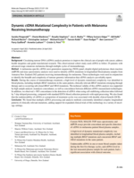 Dynamic ctDNA Mutational Complexity in Patients with Melanoma Receiving Immunotherapy