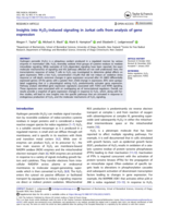 Insights into H2O2-induced signaling in Jurkat cells from analysis of gene expression