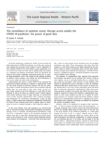 The surveillance of systemic cancer therapy access amidst the COVID-19 pandemic: the power of good data