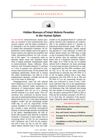 Hidden Biomass of Intact Malaria Parasites in the Human Spleen