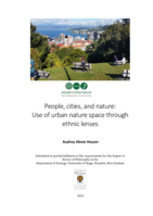 People, cities, and nature: Use of urban nature space through ethnic lenses