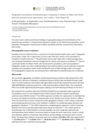 Geographic accessibility of physiotherapy in Aotearoa in relation to Māori and Pacific ethnicity, socioeconomic deprivation, and rurality – Short Report #2