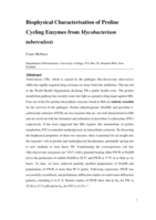 Biophysical Characterisation of Proline Cycling Enzymes from Mycobacterium tuberculosis