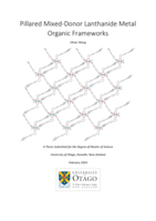 Pillared Mixed-Donor Lanthanide Metal Organic Frameworks