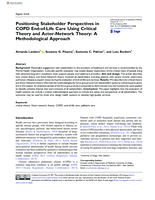 Positioning Stakeholder Perspectives in COPD End-of-Life Care Using Critical Theory and Actor-Network Theory: A Methodological Approach