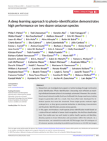 A deep learning approach to photo-identification demonstrates high performance on two dozen cetacean species
