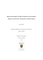 Illusions of Knowledge? The Effect of Probative and Non-Probative Diagrams on Mock Jurors’ Interpretation of Skeletal Evidence