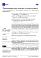 Transcriptional Regulation of RUNX1 : An Informatics Analysis