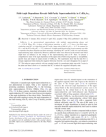 Field-Angle Dependence Reveals Odd-Parity Superconductivity in CeRh₂As₂