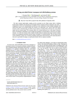 Strong zero-field Förster resonances in K-Rb Rydberg systems