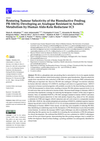 Restoring Tumour Selectivity of the Bioreductive Prodrug PR-104 by Developing an Analogue Resistant to Aerobic Metabolism by Human Aldo-Keto Reductase 1C3