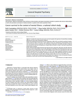 Cancer survival in the context of mental illness: a national cohort study