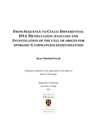 From sequence to cells: differential DNA methylation analyses and investigation of the cell of origin for sporadic-lymphangioleiomyomatosis