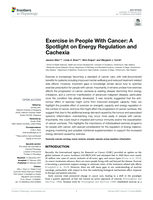 Exercise in People With Cancer: A Spotlight on Energy Regulation and Cachexia