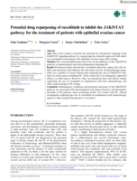 Potential drug repurposing of ruxolitinib to inhibit the JAK / STAT pathway for the treatment of patients with epithelial ovarian cancer
