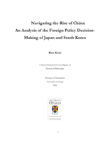 Navigating the rise of China: An analysis of the foreign policy decision-making of Japan and South Korea