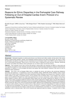 Reasons for Ethnic Disparities in the Prehospital Care Pathway Following an Out-of-Hospital Cardiac Event: Protocol of a Systematic Review