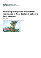 Reducing the spread of antibiotic resistance in New Zealand, action is long overdue!