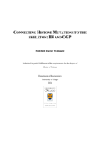 Connecting Histone Mutations to the Skeleton: H4 and OGP