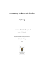 Accounting for economic reality