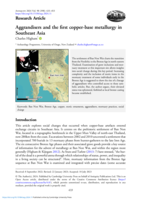 Aggrandisers and the first copper-base metallurgy in Southeast Asia