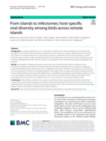 From islands to infectomes: host-specific viral diversity among birds across remote islands