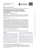 Native Polistes wasps (Hymenoptera: Vespidae) hold potential as biocontrol agents for lepidopteran pests of Brassica
