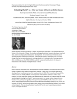 Embedding ChatGPT as a Tutor and Career Adviser in an Online Course