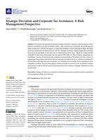 Strategic Deviation and Corporate Tax Avoidance: A Risk Management Perspective