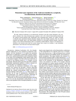 Momentum-space signatures of the Anderson transition in a symplectic, two-dimensional, disordered ultracold gas