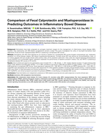 Comparison of Fecal Calprotectin and Myeloperoxidase in Predicting Outcomes in Inflammatory Bowel Disease