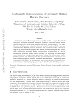 Multivariate Representations of Univariate Marked Hawkes Processes