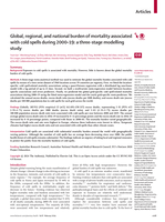 Global, regional, and national burden of mortality associated with cold spells during 2000–19: a three-stage modelling study