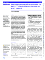 Beating the empty pelvis syndrome: the PelvEx Collaborative core outcome set study protocol
