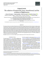 The radiation of Austral teals (Aves: Anseriformes) and the evolution of flightlessness