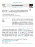 Impact of COVID-19 on Chinese urban consumers’ food safety knowledge and behavior – A comparative study between pre and post pandemic eras