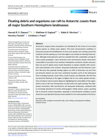 Floating debris and organisms can raft to Antarctic coasts from all major Southern Hemisphere landmasses