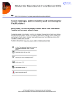 Street redesign, active mobility and well-being for Pacific elders