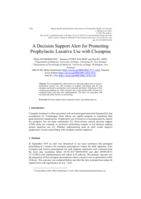 A Decision Support Alert for Promoting Prophylactic Laxative Use with Clozapine