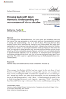 Pressing back with Jenni Hermoso: Understanding the non-consensual kiss as abusive