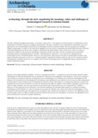 Archaeology through tok stori: negotiating the meanings, values and challenges of archaeological research in Solomon Islands