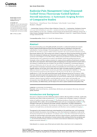 Radicular Pain Management Using Ultrasound-Guided Versus Fluoroscopy-Guided Epidural Steroid Injections: A Systematic Scoping Review of Comparative Studies
