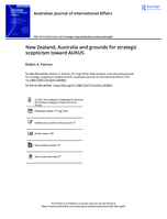 New Zealand, Australia and grounds for strategic scepticism toward AUKUS